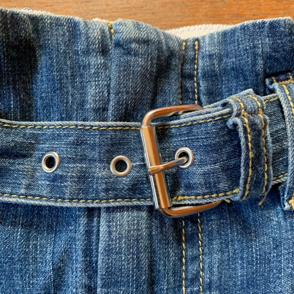 RACHEL COMEY IROLO DENIM PAPER BAG SHORTS - Picture 7 of 11